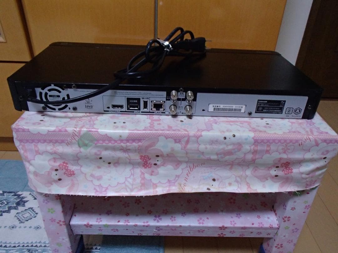 東芝レグザ DBR‐ℤ520リモコン付きHDD1000GB