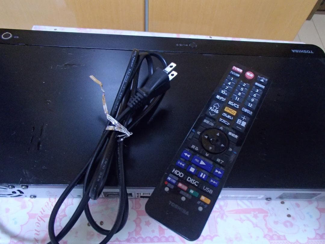 東芝レグザ DBR‐ℤ520リモコン付きHDD1000GB