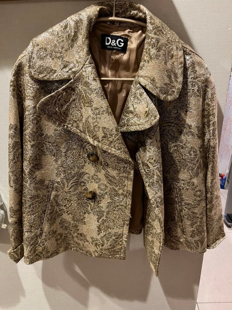 ２月末特別セイル)D&G ゴルド　ジャッケット 36