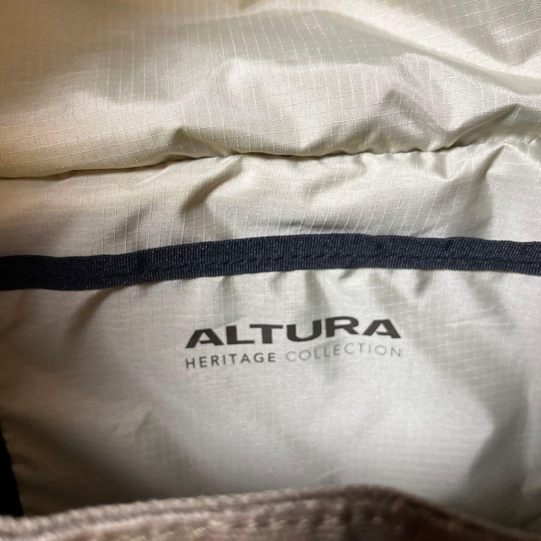 altura 帆布　パニアバッグ　ワックス　洗っています。
