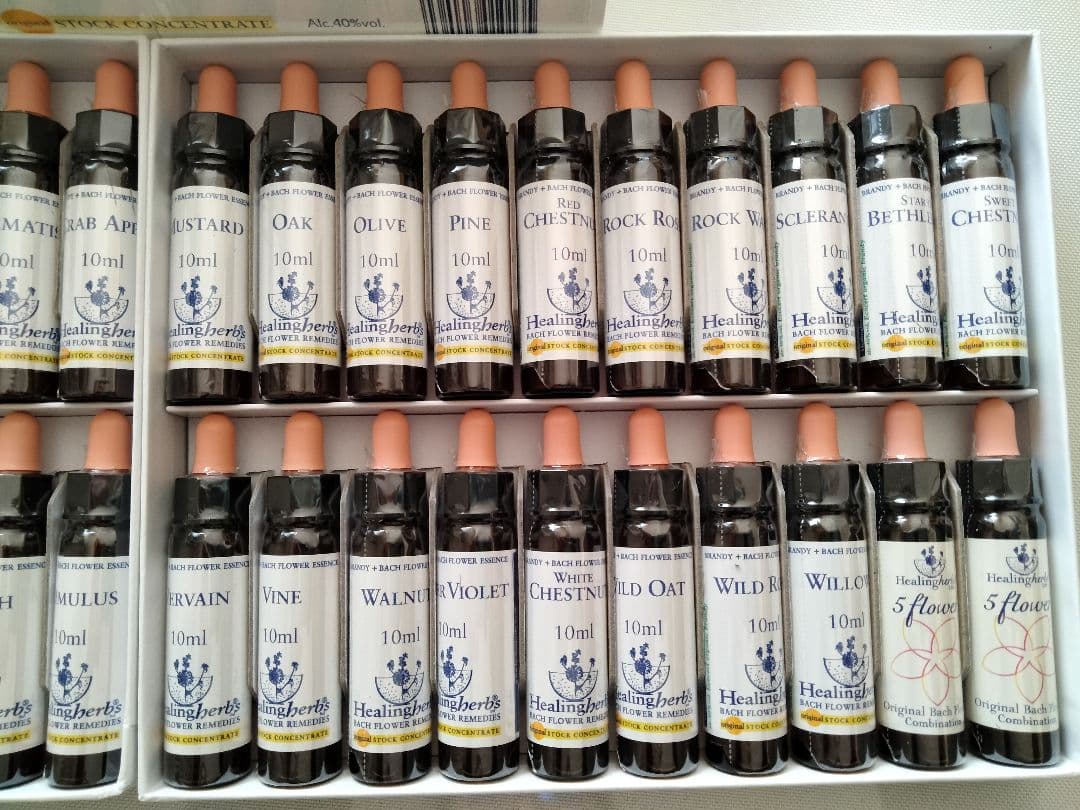 オマケ付き03/2035ヒーリングハーブス社フルセット■バッチフラワーレメディ