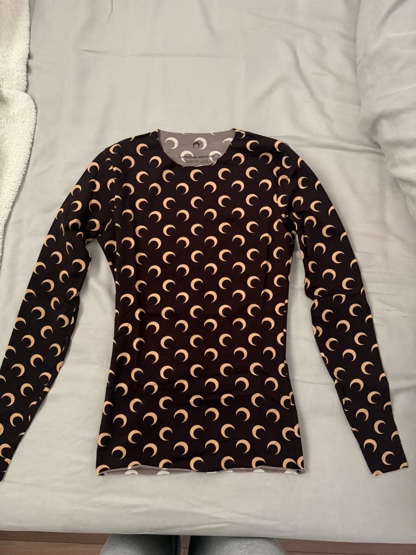 MARINE SERRE 月模様 長袖Tシャツ S