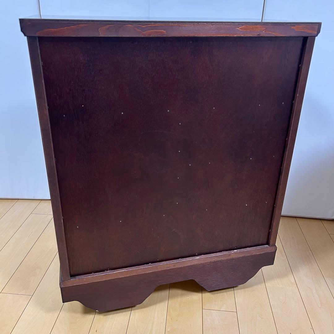 希少　筑後民芸 欅　車箪笥　和タンス　ローチェスト　サイドチェスト　鍵付　蟻組