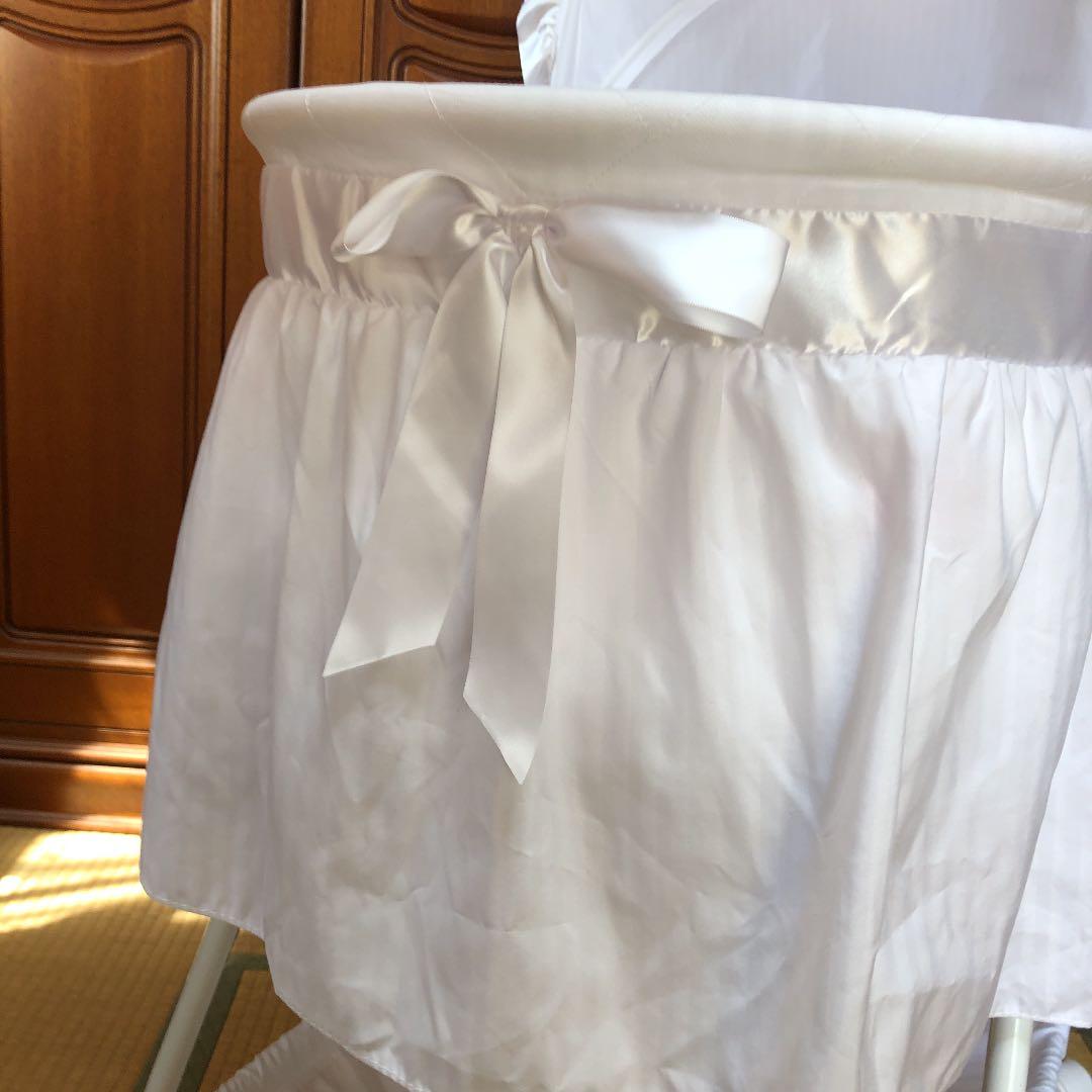 美品ベビーベッドゆりかごクーハン