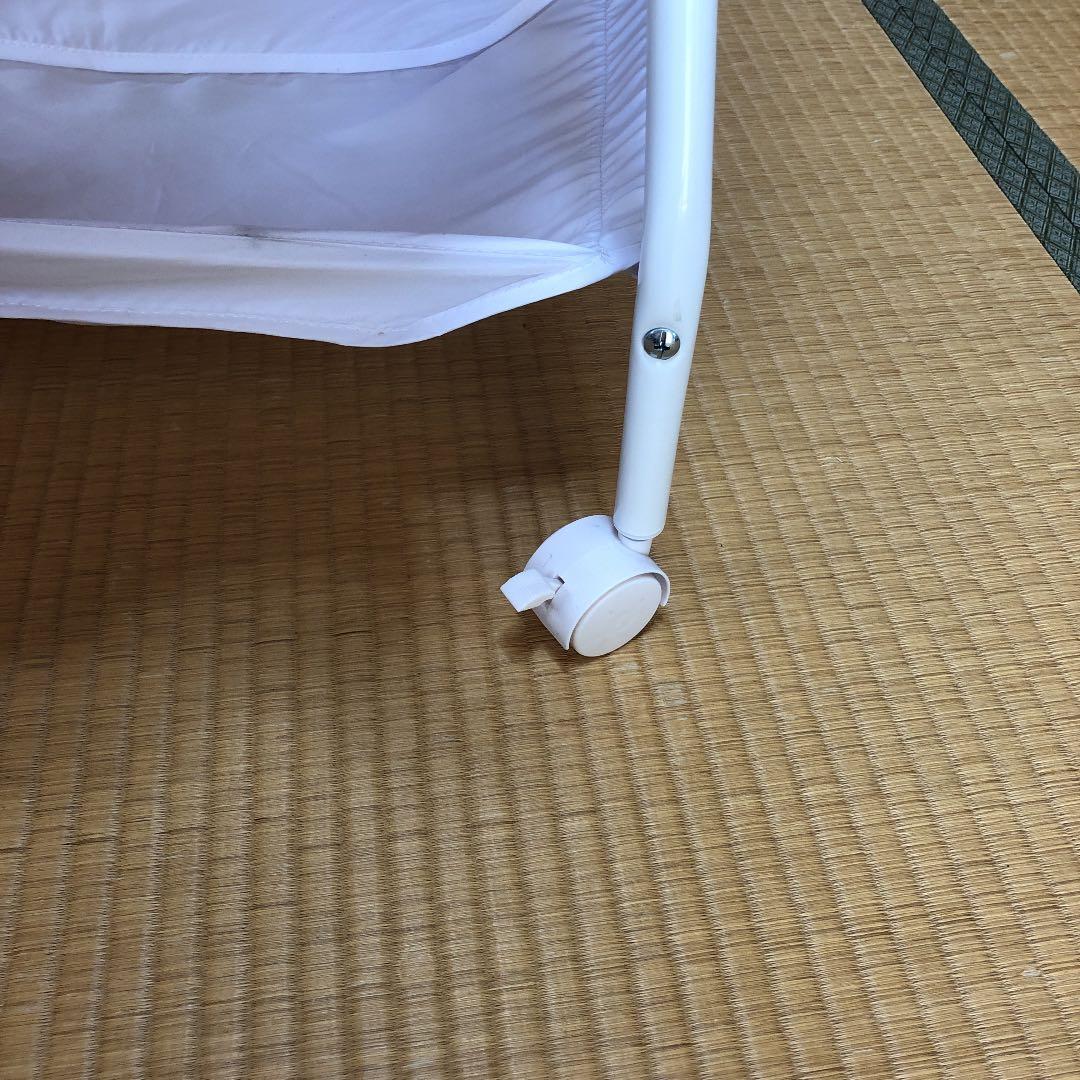 美品ベビーベッドゆりかごクーハン