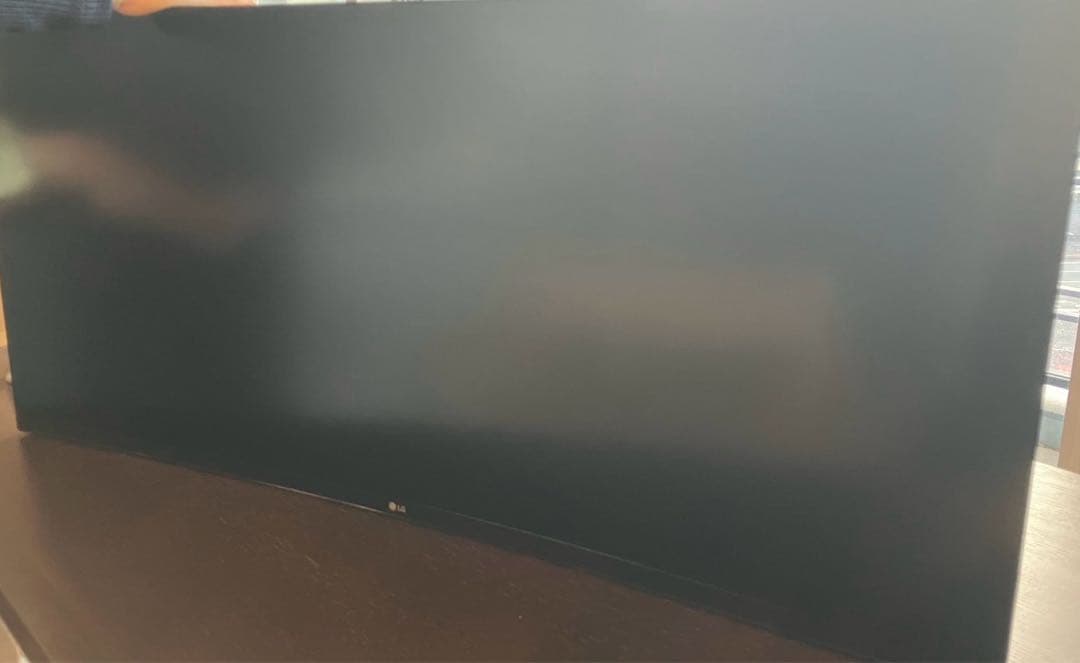 【美品】LG 34インチ ウルトラワイド曲面モニター 34WQ60C-B