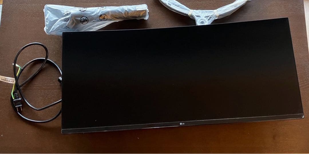 【美品】LG 34インチ ウルトラワイド曲面モニター 34WQ60C-B