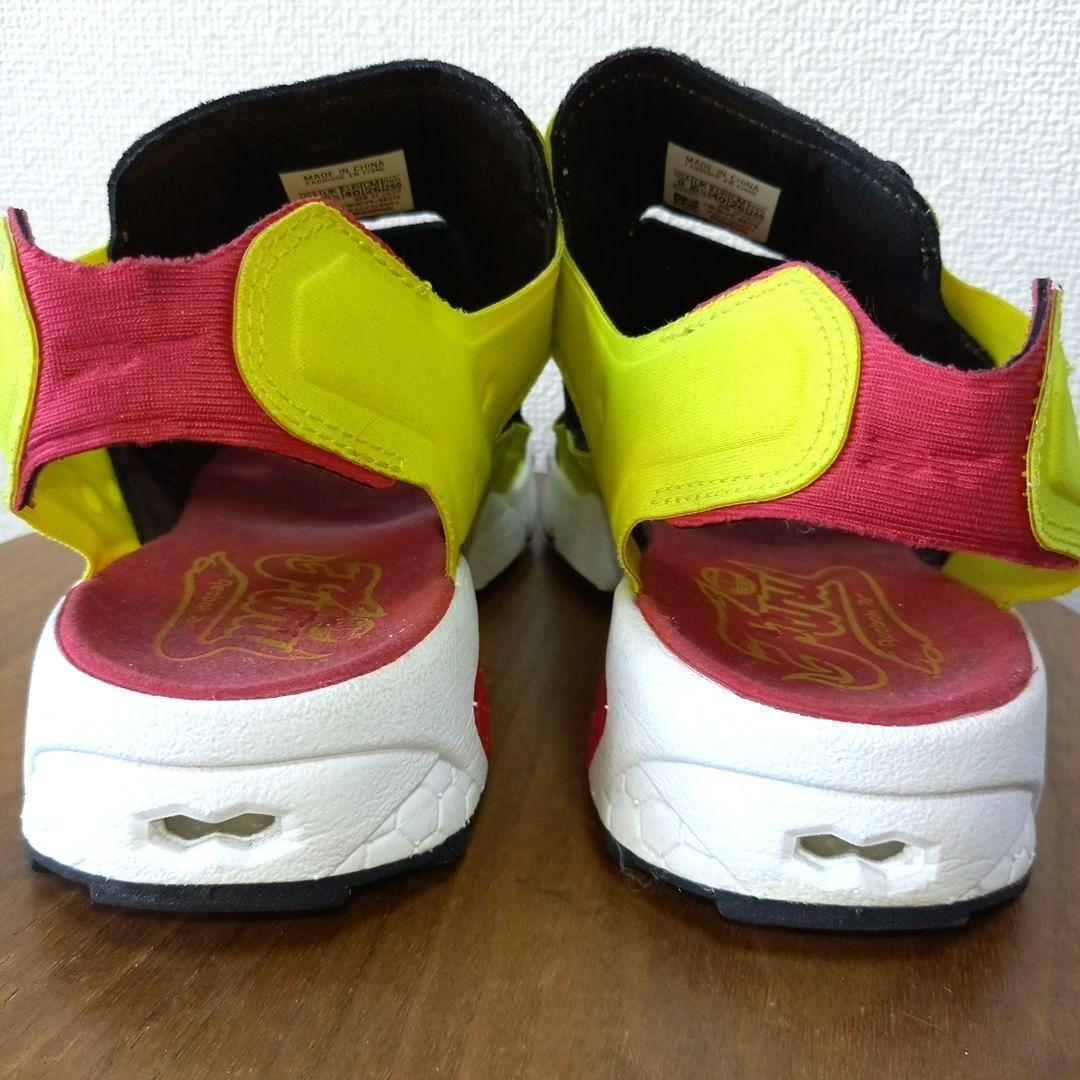 希少　リーボック　インスタポンプフューリーサンダル　　イエロー　レッド　26cm