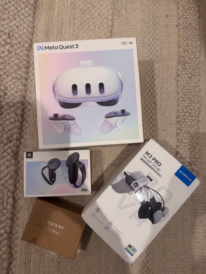  Quest 3 512GB セット メタクエスト3 全部セット