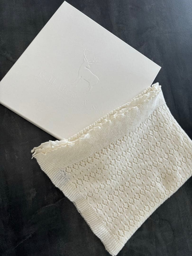 VERY1月号掲載ブランド カシミアおくるみ 新品同様