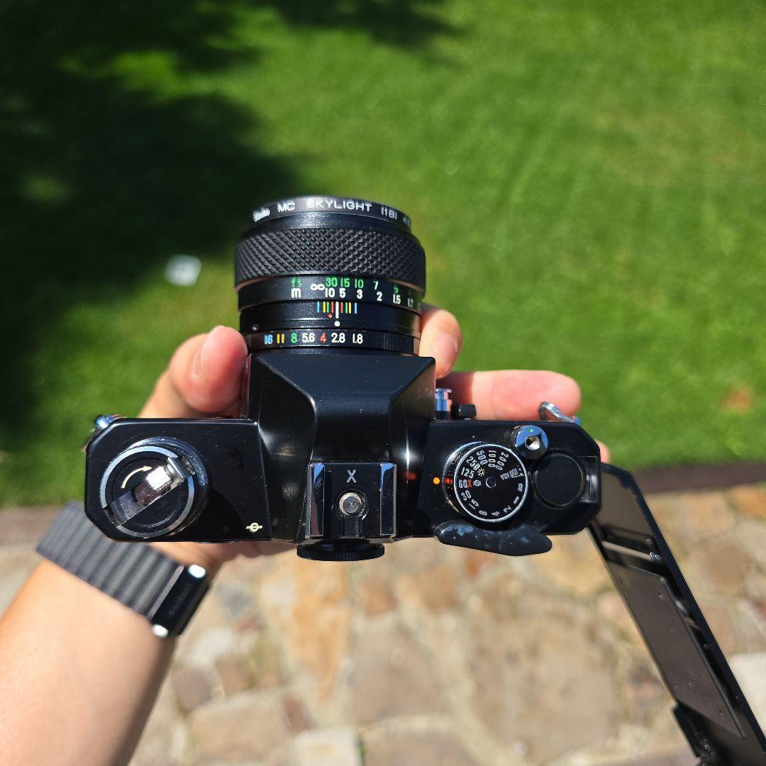 FUJICA ST801 フィルムカメラ ダブルレンズ F1.8 元箱・付属品あ