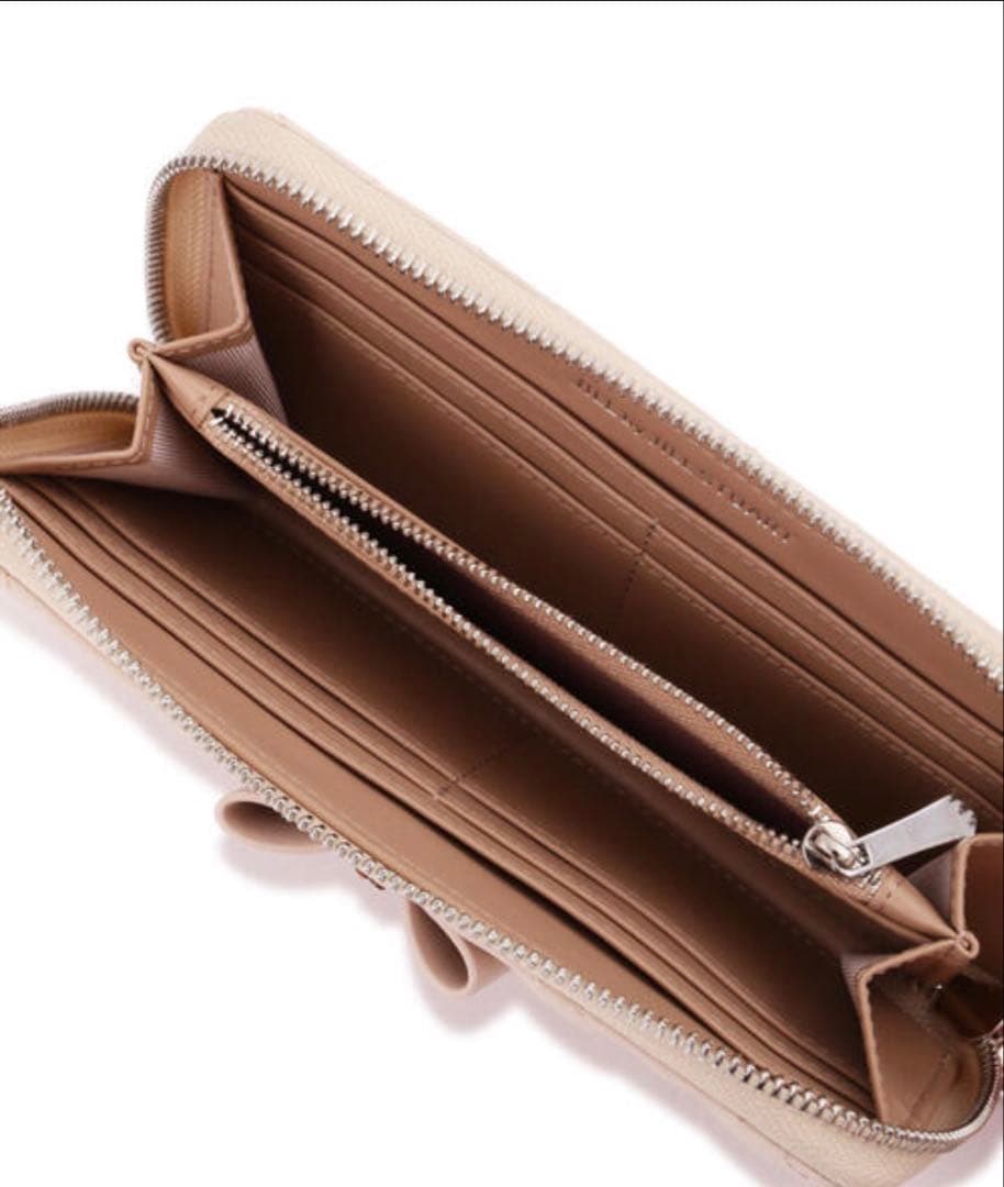 ジルバイジルスチュアート　長財布　キルティング　ピンク　ベージュ