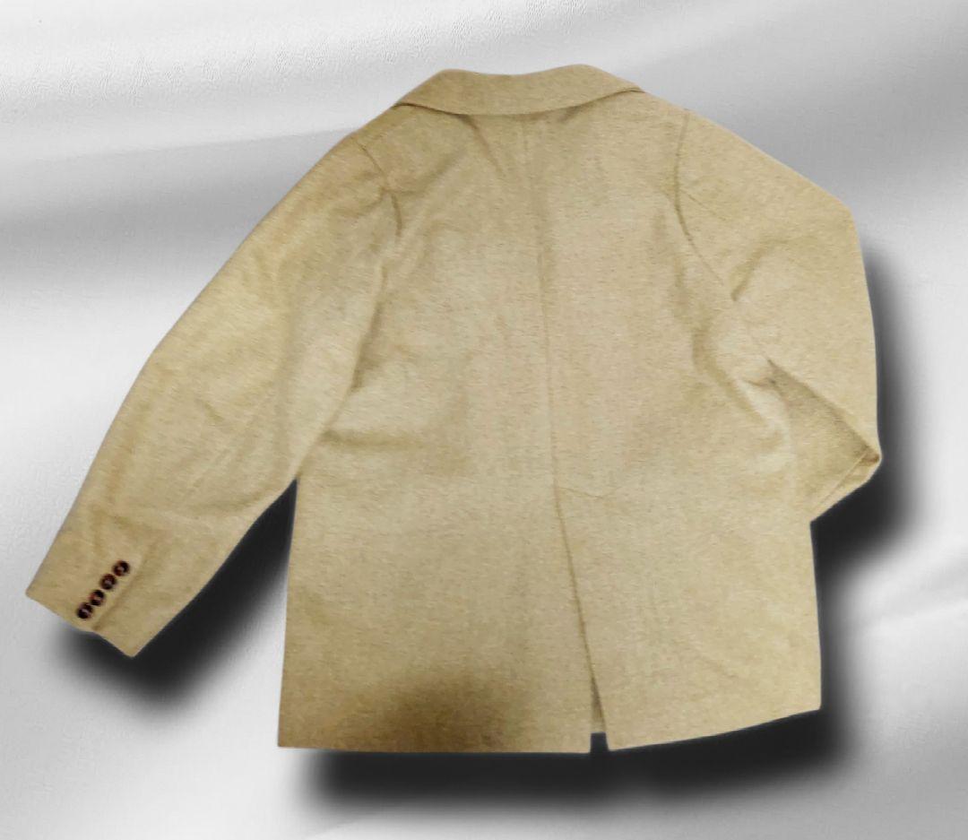 [Èaphi] ウールツイードジャケット キャメル