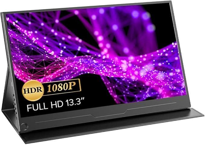 VESA対応 EVICIV ディスプレイ モバイルモニター 13.3インチ