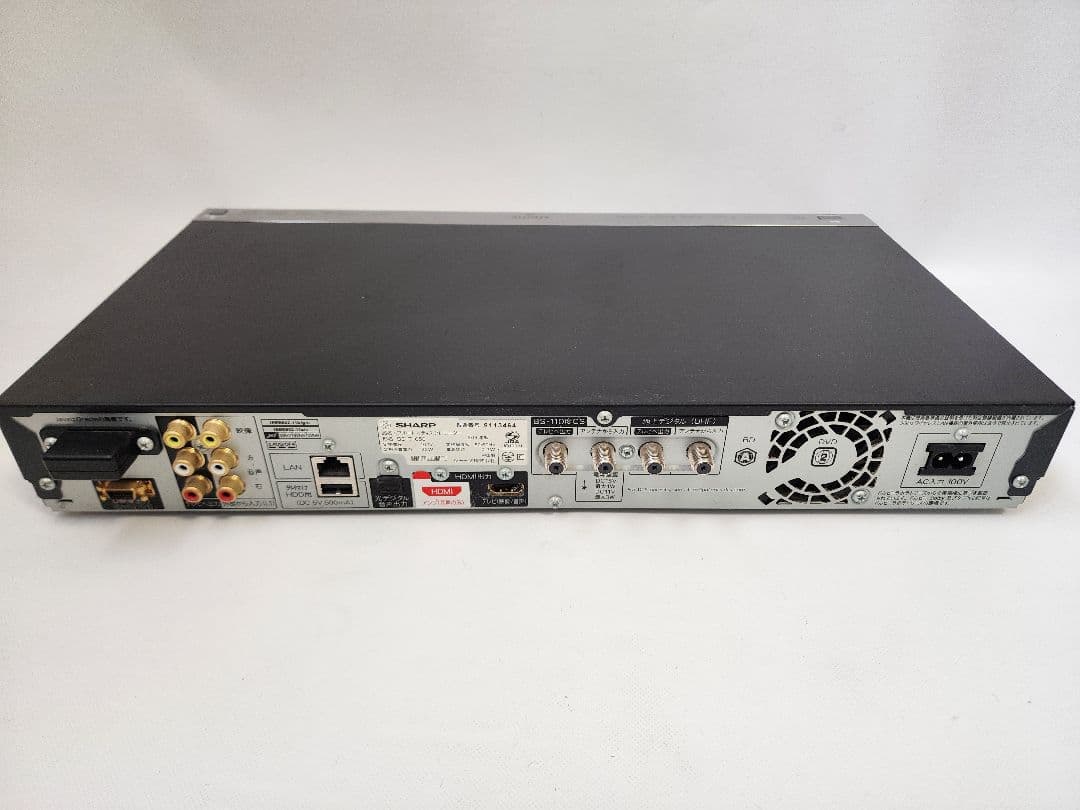SHARP AQUOSブルーレイレコーダー トリプルチューナー BD-T1650