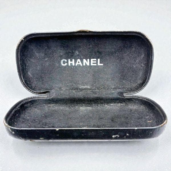 CHANEL シャネル サングラス マトラッセ ラウンド ココマーク ケース付き