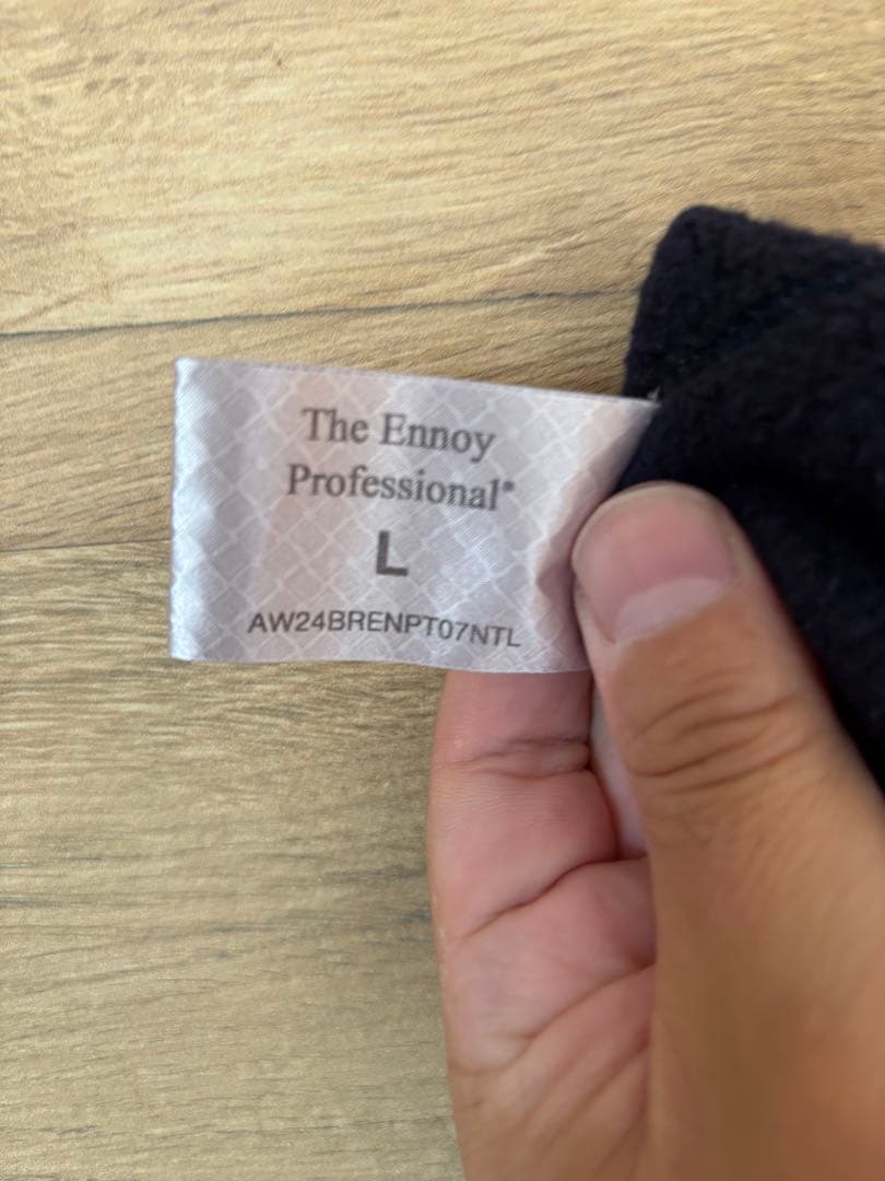 トップス ennoy ELECTRIC LOGO TURTLENECK SWEAT