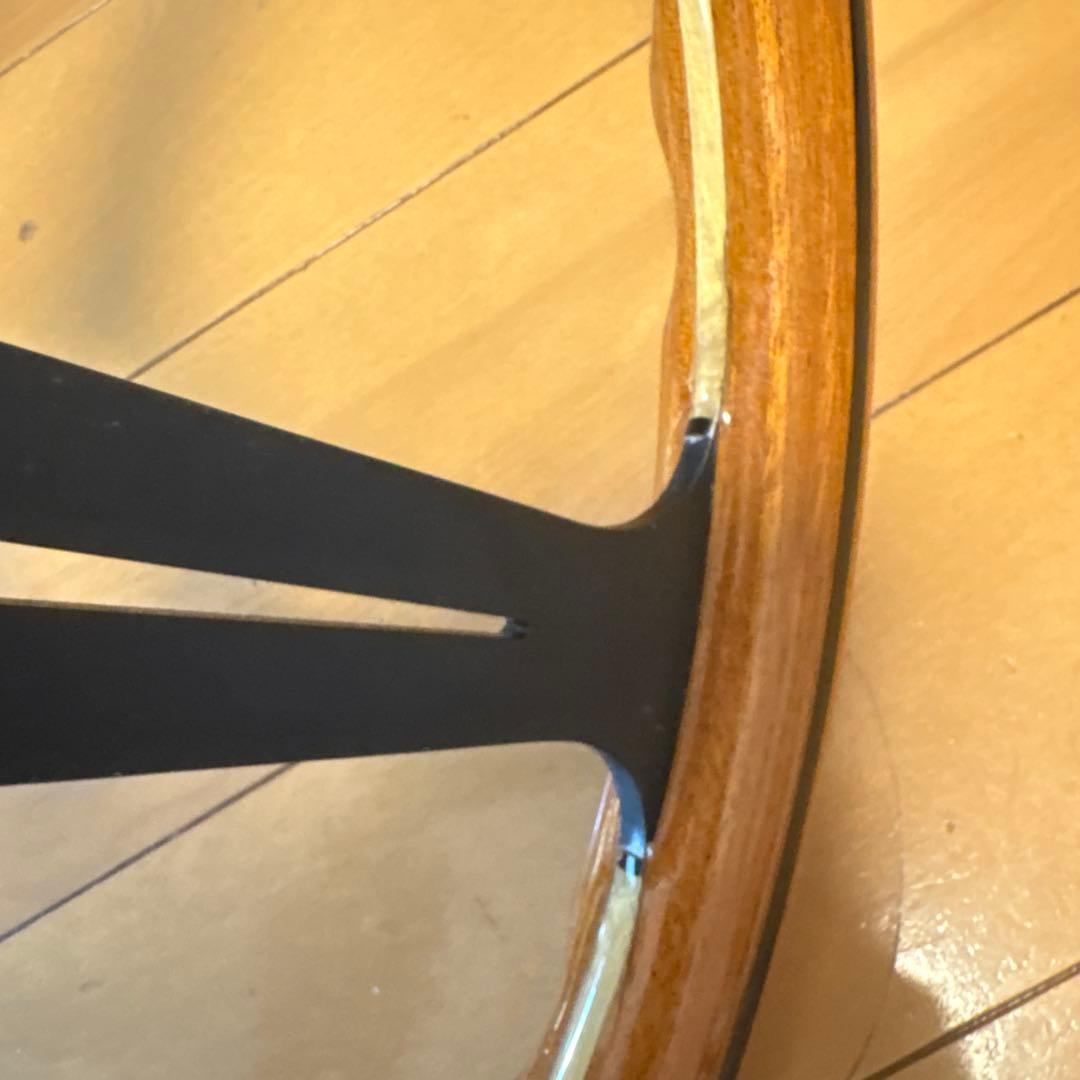 ナルディ NARDI CLASSIC WOODウッド/ブラックスポーク（36φ）