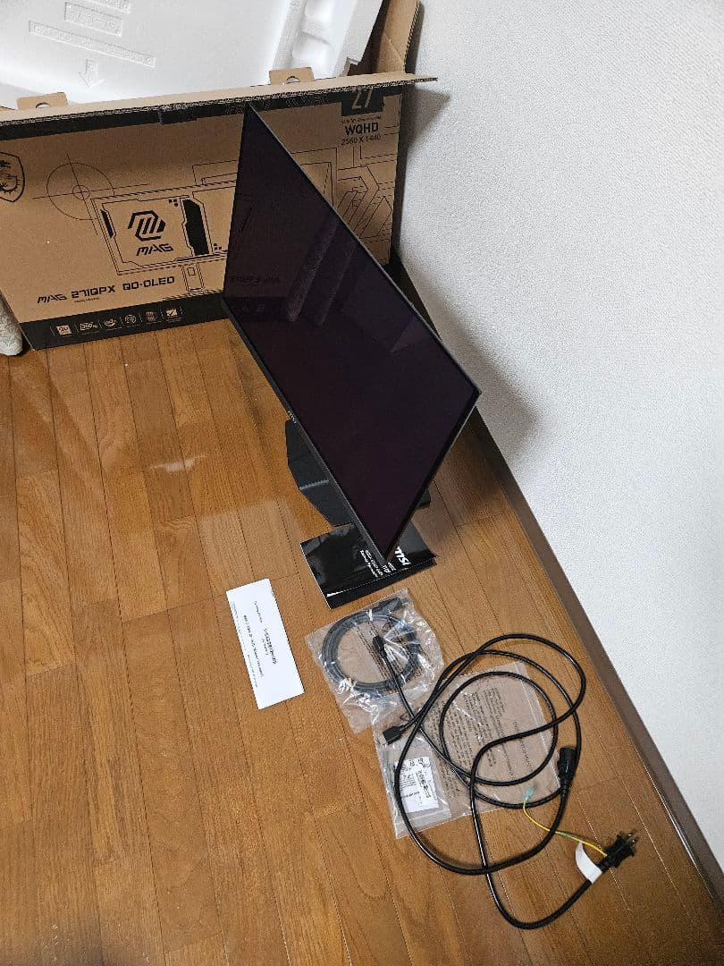 MSI QD-OLED ゲーミングモニター 360hz 26.5インチ