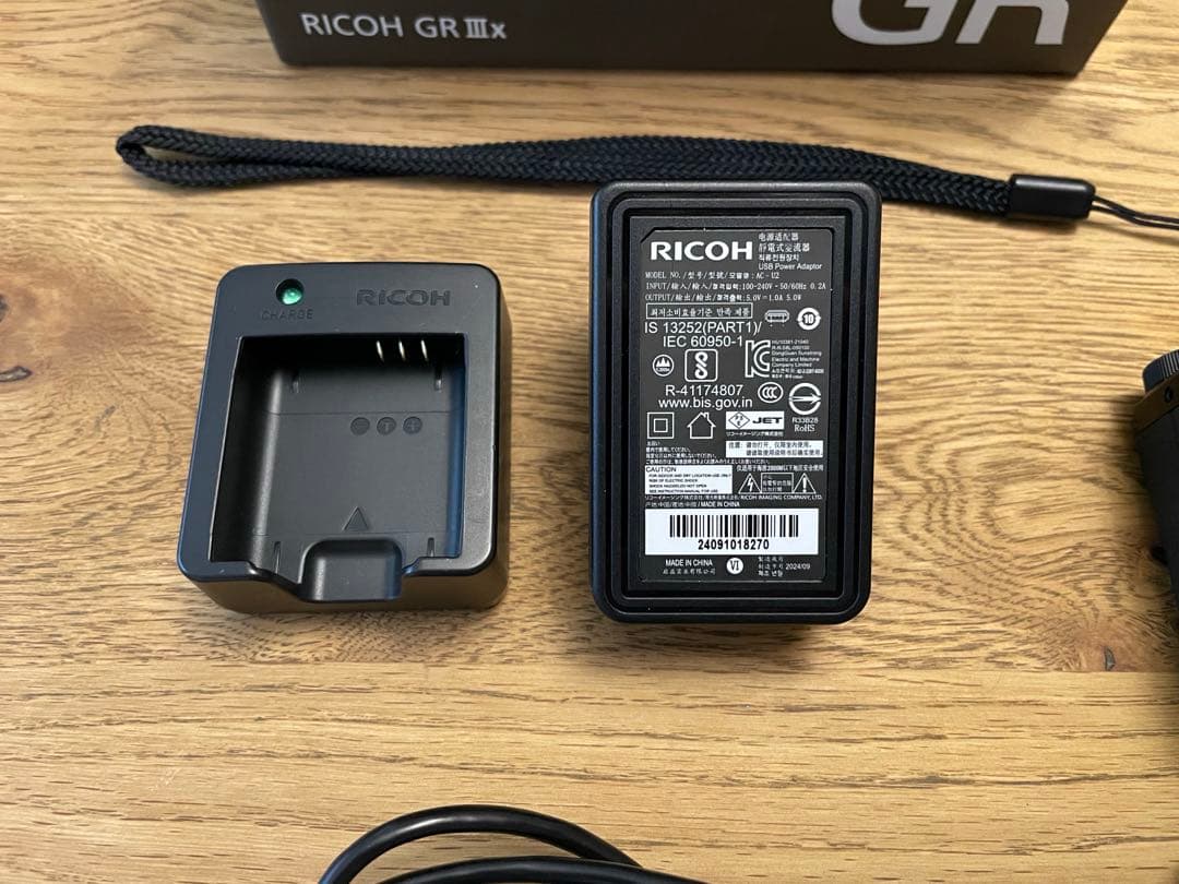 リコー GRⅢx RICOH バッテリー おまけ