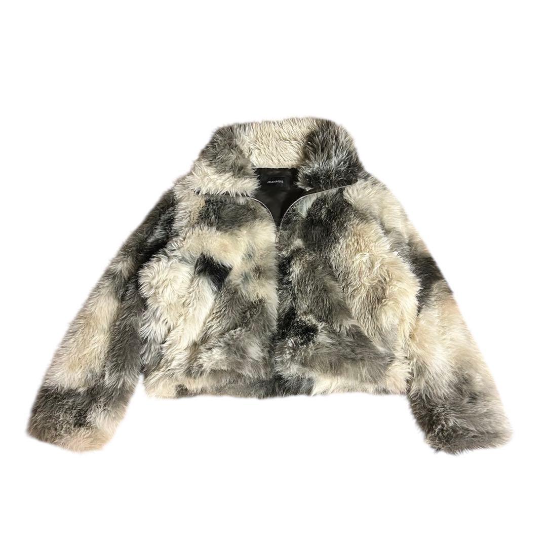 JEANASIS MIX ファーブルゾン コート 毛皮