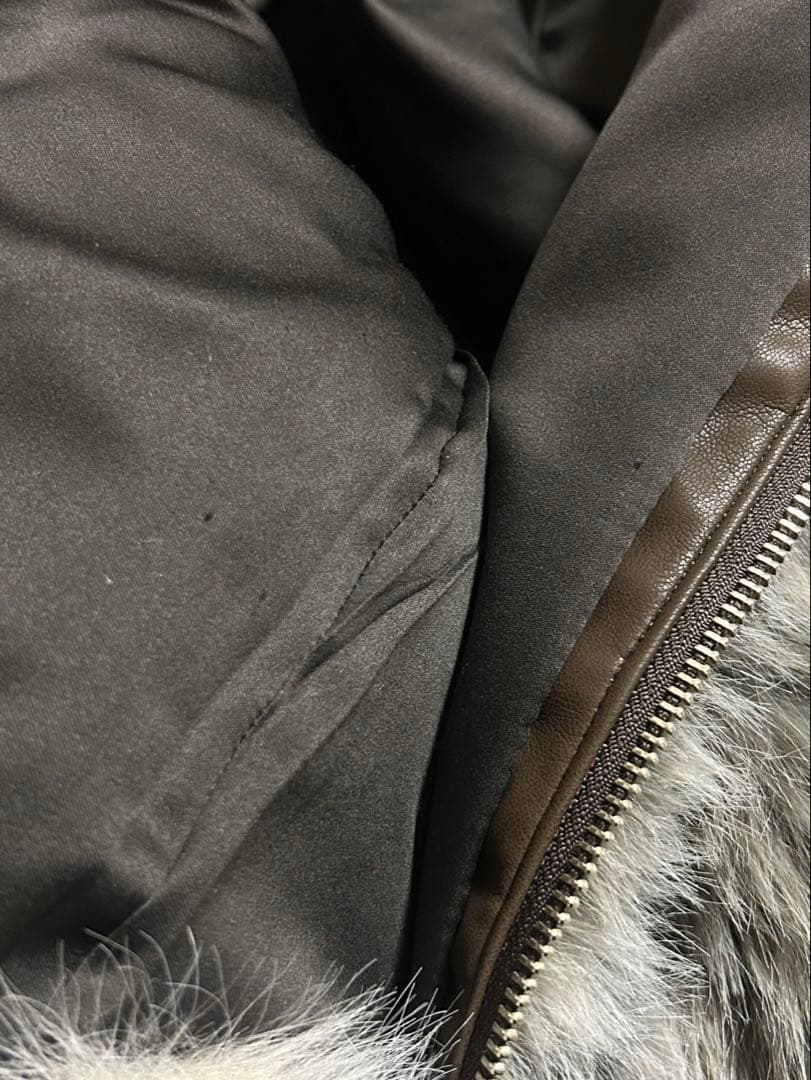 JEANASIS MIX ファーブルゾン コート 毛皮