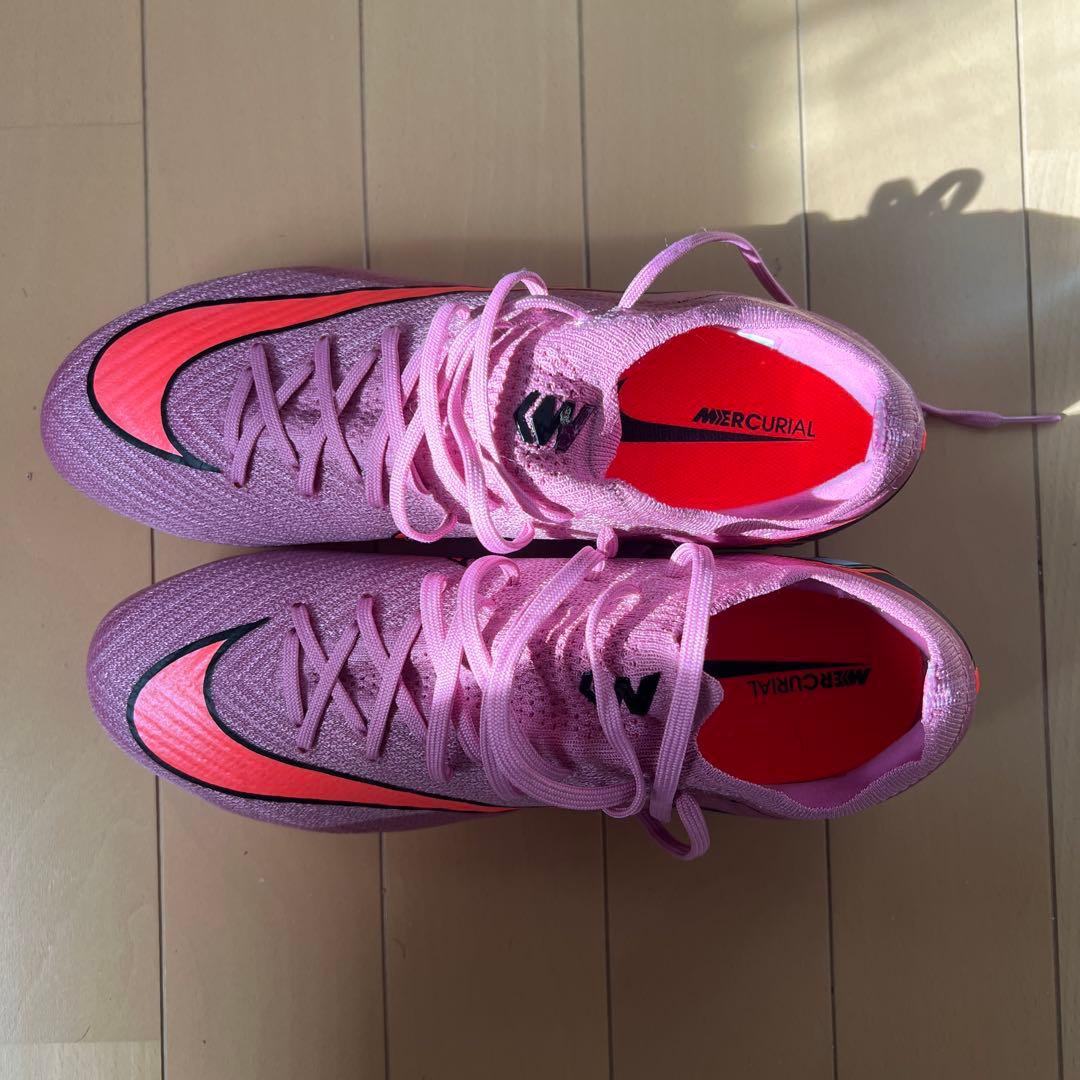 Nike Mercurial ピンク/オレンジ スパイク
