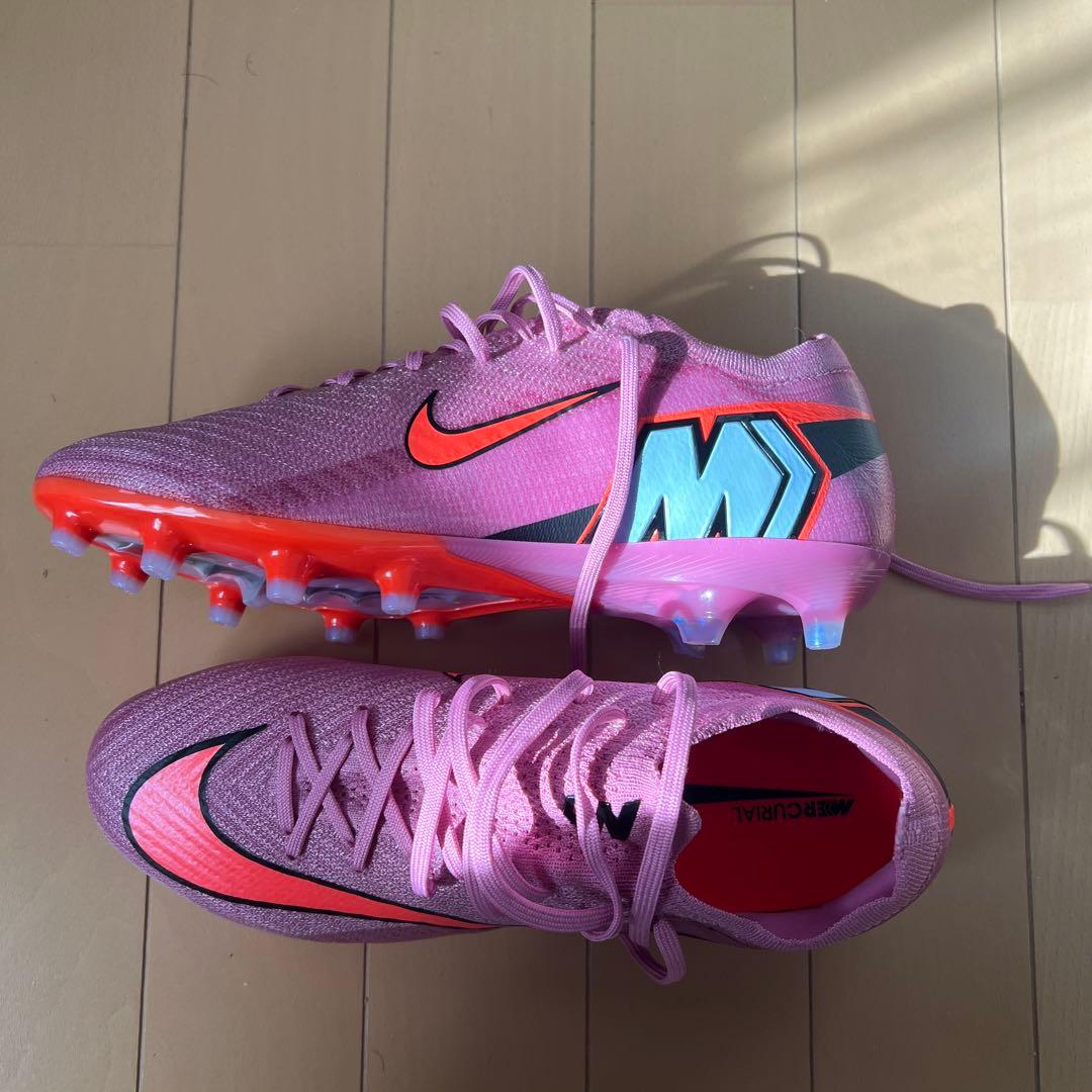 Nike Mercurial ピンク/オレンジ スパイク