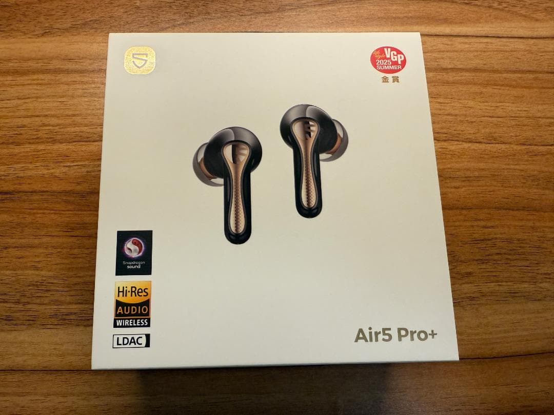 SOUNDPEATS Air5 Pro+ ワイヤレスイヤホン マイク内蔵