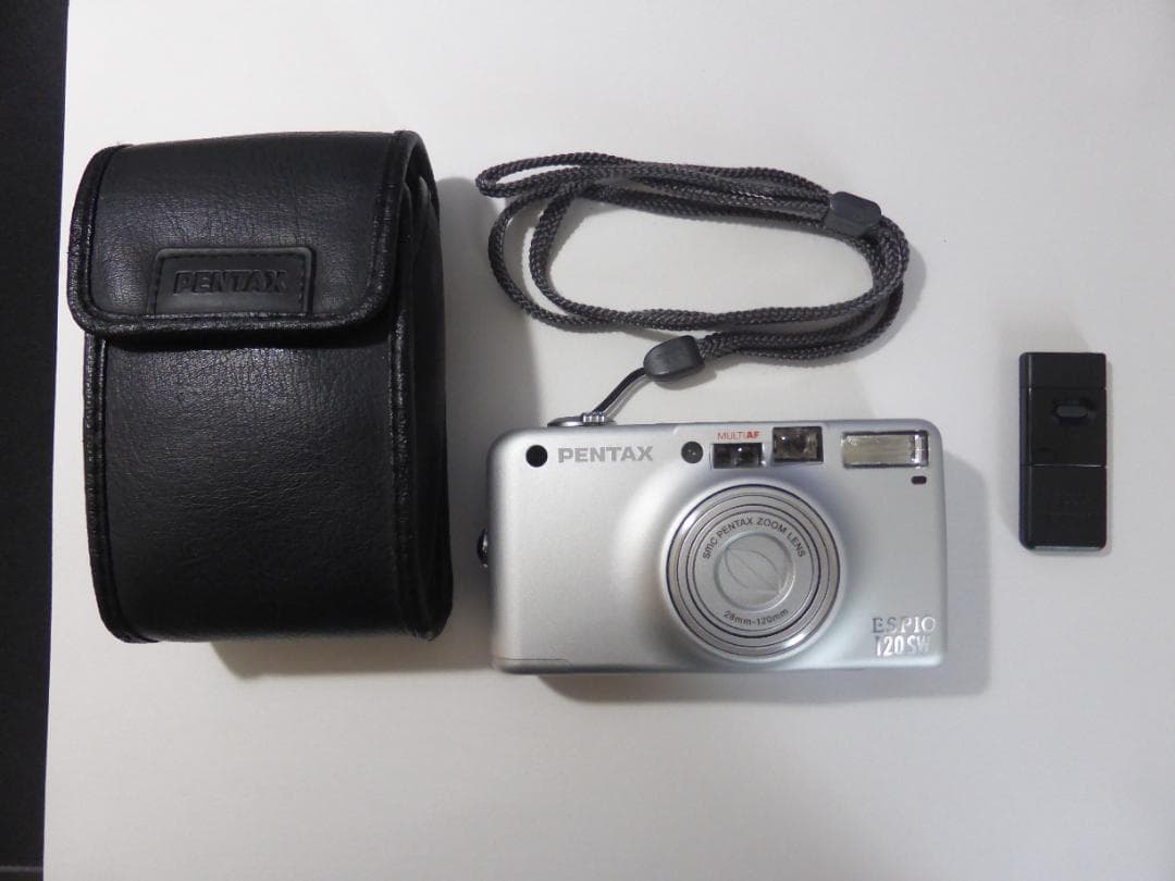 PENTAX ESPIO 120SW コンパクトカメラ リモコン ケース 美品