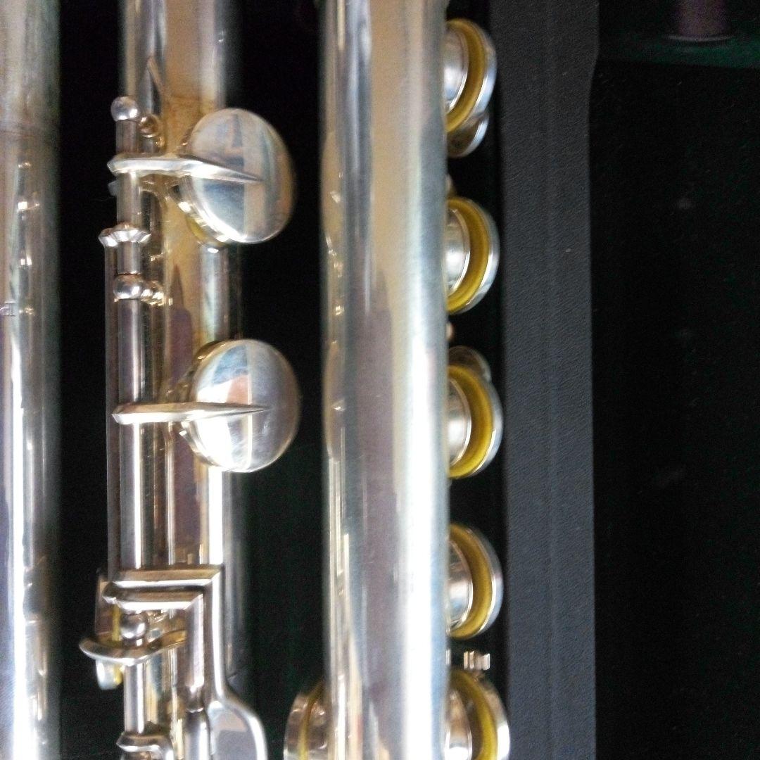 アルトフルート 頭部管銀製　パールフルート