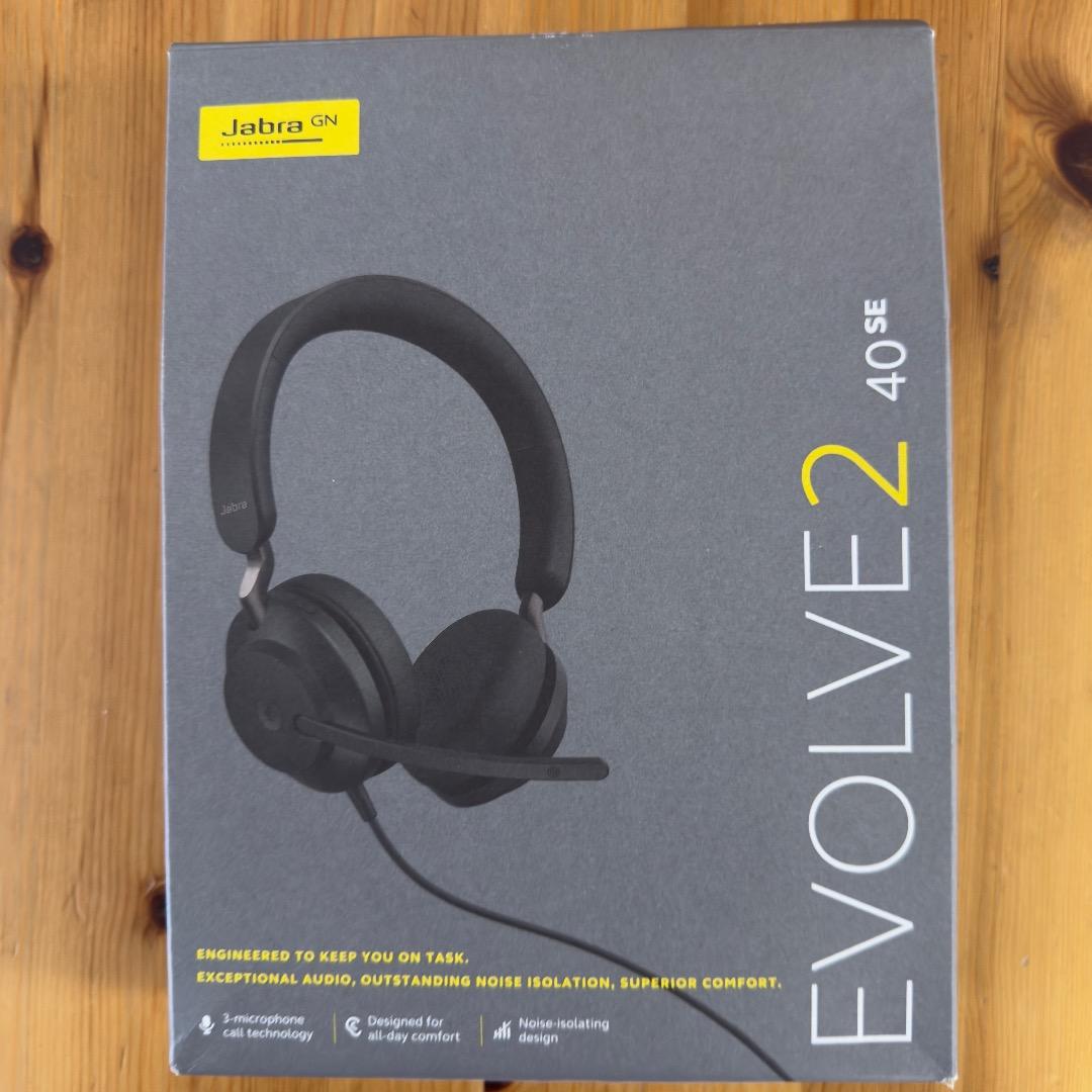 ヘッドホン Jabra Evolve2 40 SE MS