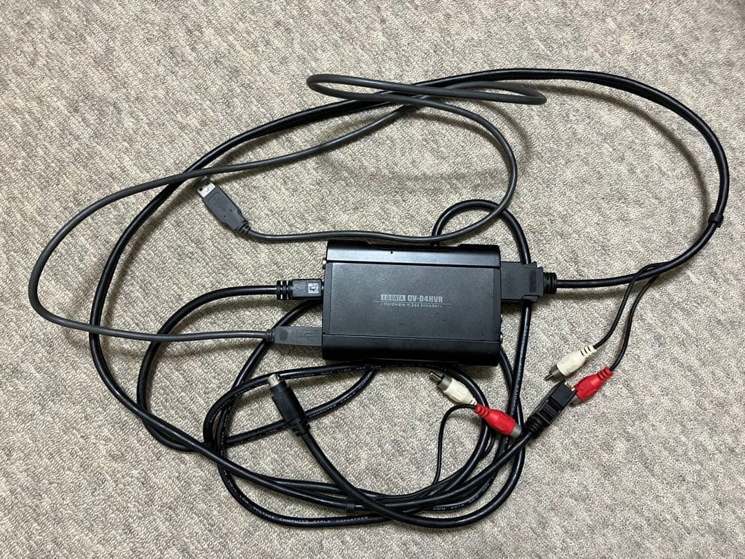 【I-O DATA】フルHD対応ビデオキャプチャー　GV-D4HVR