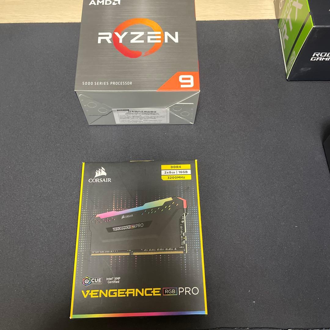 グラフィックボード・グラボ・ビデオカード RYZEN9 5900x GeforceRTX3080ROG B550unify