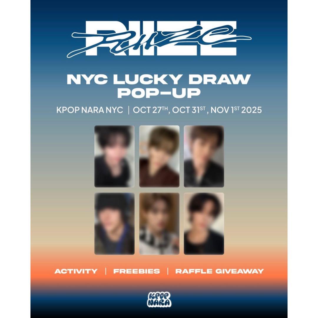 RIIZE ショウタロウ KPOPNARA POPUP ラキドロ　トレカ