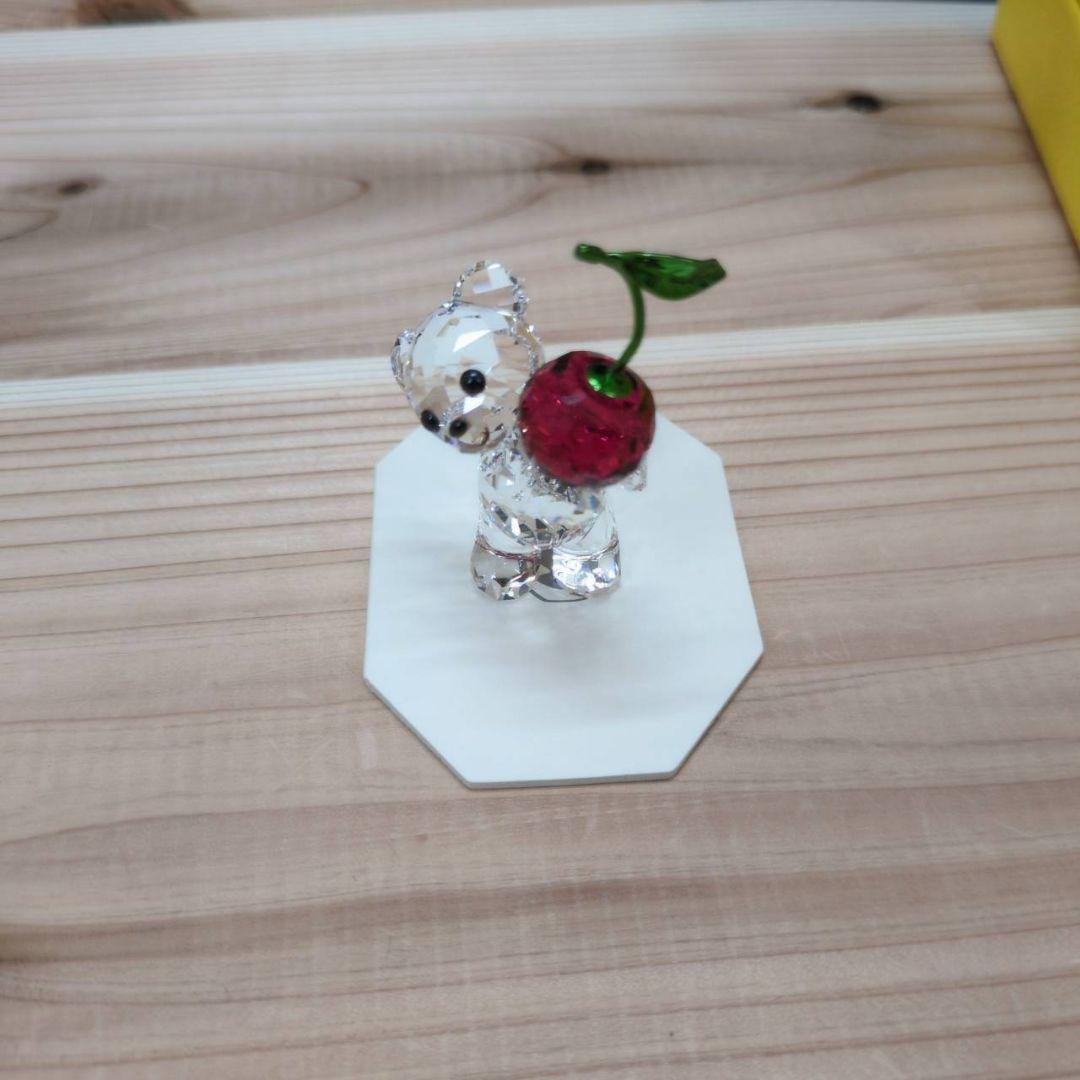 最終価格　スワロフスキー Krisベア チェリー カップル 5675393