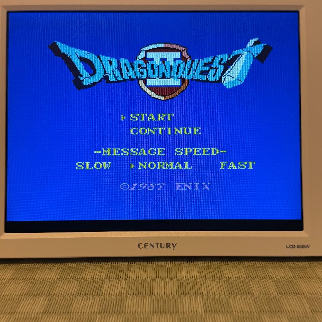 MSX1版,MSX2版 ドラゴンクエスト1,2 / 4本セット 起動確認済