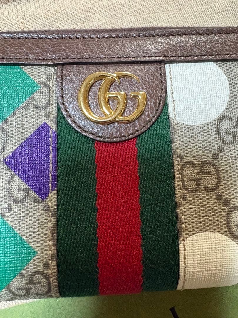 TMOGUCCI マルチカラー 長財布★美品