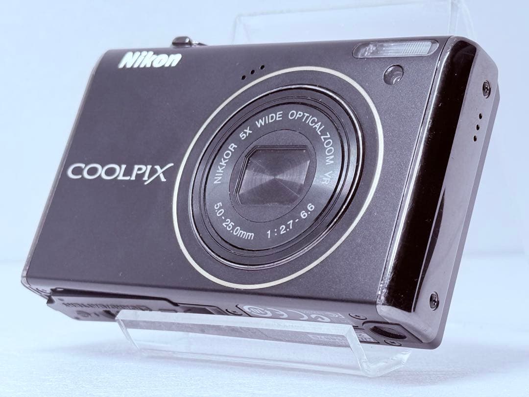 Nikon COOLPIX S640 ブラック 動作確認済 コンデジ レトロ