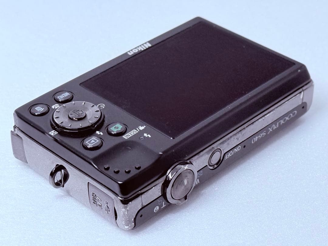 Nikon COOLPIX S640 ブラック 動作確認済 コンデジ レトロ