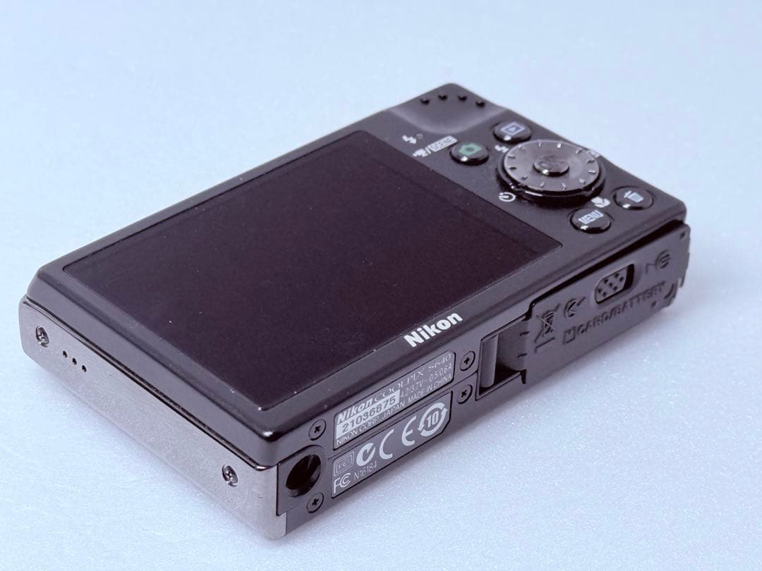 Nikon COOLPIX S640 ブラック 動作確認済 コンデジ レトロ