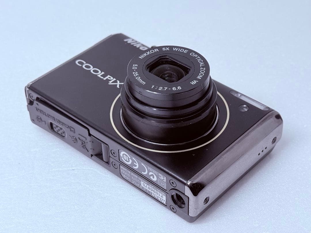 Nikon COOLPIX S640 ブラック 動作確認済 コンデジ レトロ