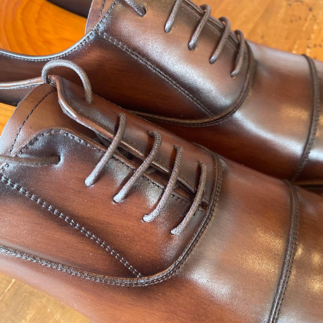 MURATA ORIGINAL921010ストレートチップ茶26.5