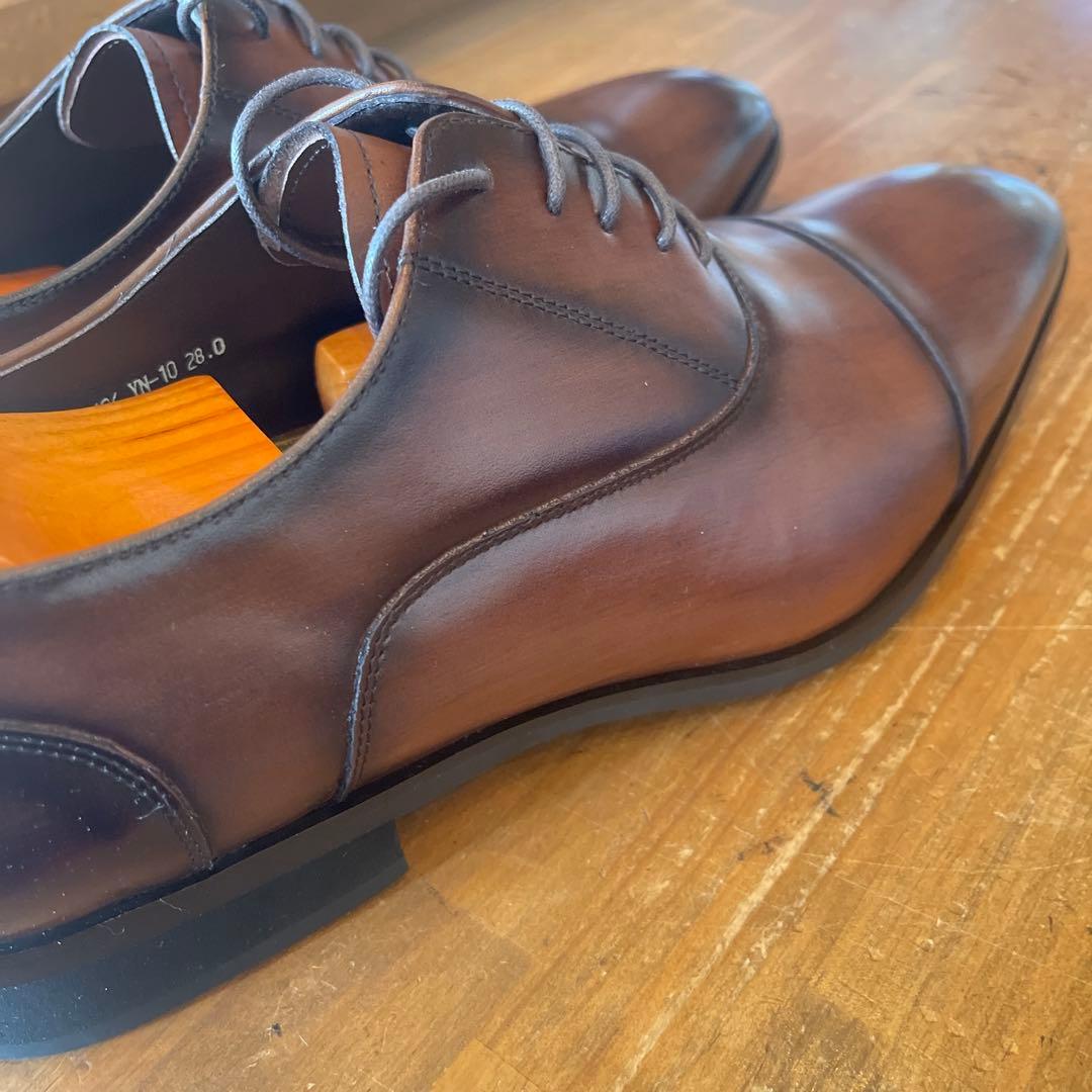 MURATA ORIGINAL921010ストレートチップ茶26.5