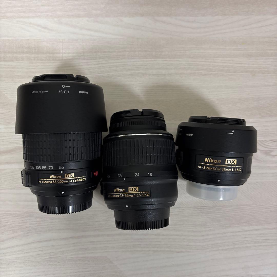 ✨*✨様 Nikon D5600 & D3000 レンズ3本・スピードライト付