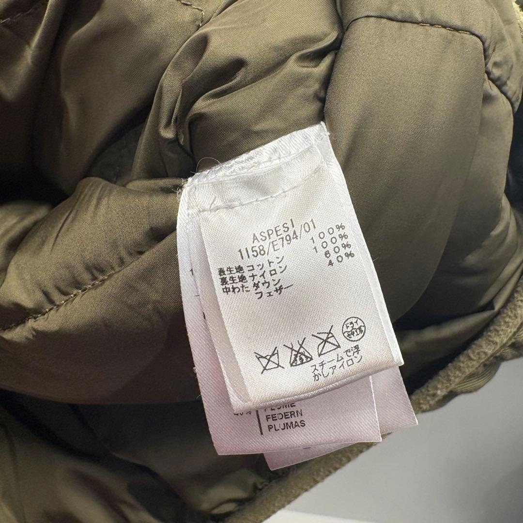 ASPESI ダウンベスト