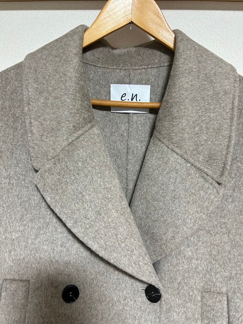 evernavy エバーネイビー リバー ピーコート ベージュ