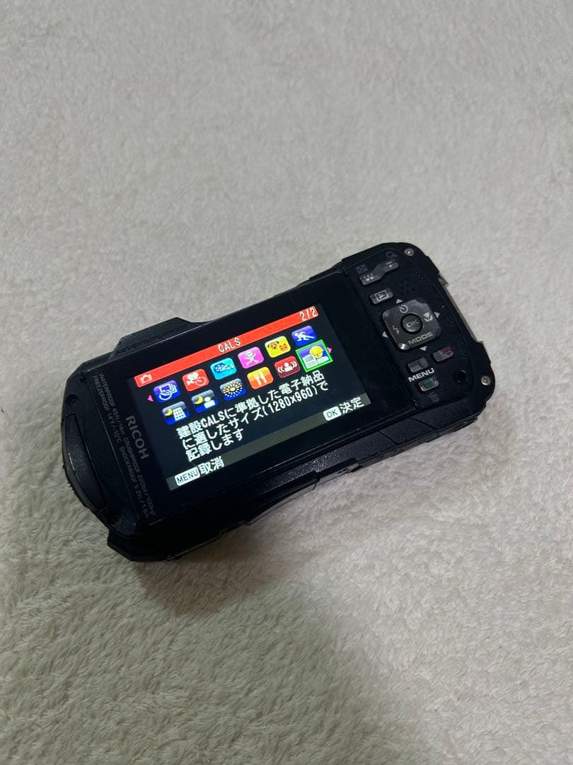 RICOH WG-40W 防水デジタルカメラ