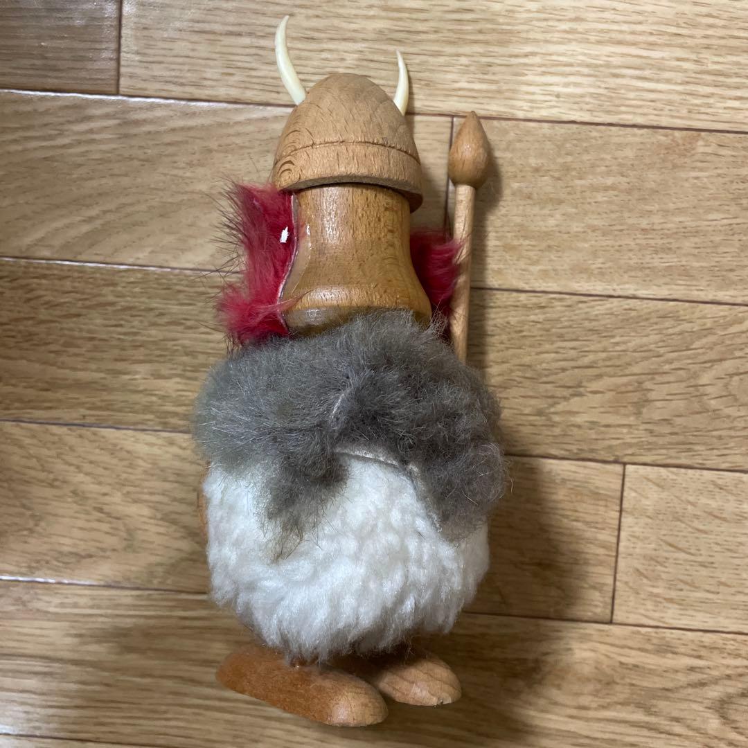 ヴィンテージ　ノギンス人形北欧 デンマーク　バイキング　3体セット