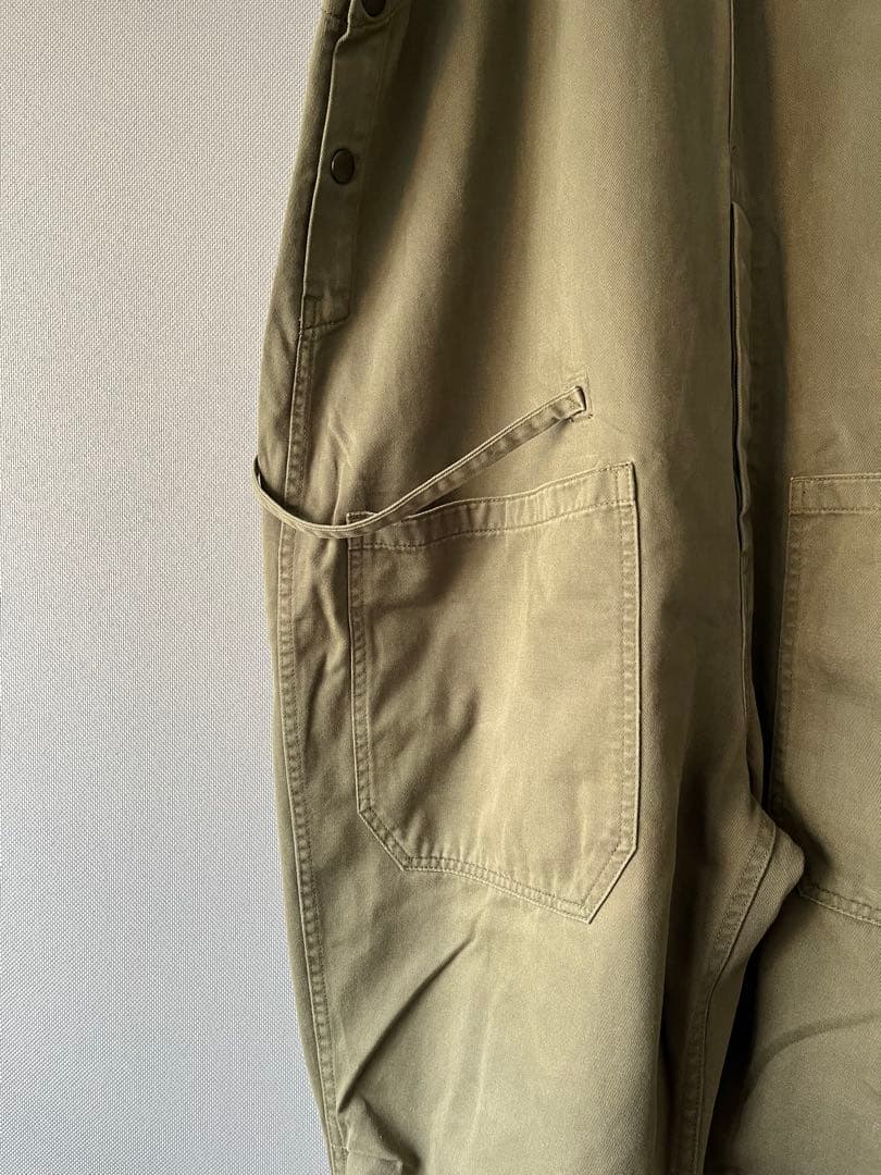 〈Johnbull private labo〉ファーマーサロペット　オリーブ